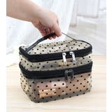 化粧ポーチ メイクポーチ コスメポーチ | PlusNao | 詳細画像9 