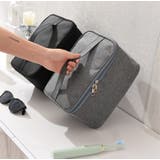 メイクポーチ メイクボックス バニティポーチ | PlusNao | 詳細画像3 