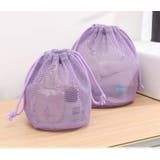 化粧ポーチ メイクポーチ 巾着ポーチ | PlusNao | 詳細画像2 