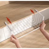 戸棚下収納ラック 吊り下げ棚 吊り下げラック | PlusNao | 詳細画像12 