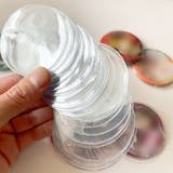 缶バッジカバー 10枚セット 缶バッジ保護 | PlusNao | 詳細画像2 