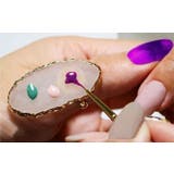 リングパレット マニキュア用 ネイルアートパレット | PlusNao | 詳細画像2 