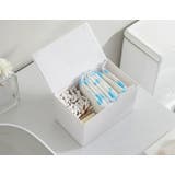 コットンケース 綿棒ケース メイク道具入れ | PlusNao | 詳細画像4 