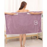 バスローブ 女性用 ラップタオル | PlusNao | 詳細画像6 