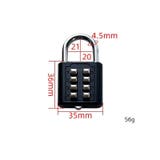 南京錠 ボタン式 防犯対策 | PlusNao | 詳細画像11 