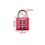 南京錠 ボタン式 防犯対策 | PlusNao | 詳細画像13 