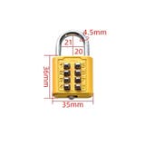 南京錠 ボタン式 防犯対策 | PlusNao | 詳細画像15 