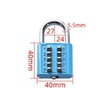 南京錠 ボタン式 防犯対策 | PlusNao | 詳細画像19 