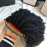 ニット帽 ニットキャップ ドレッドヘア風 | PlusNao | 詳細画像5 