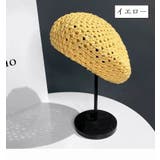 ベレー帽 かぎ針編みニット レディース | PlusNao | 詳細画像10 