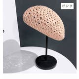 ベレー帽 かぎ針編みニット レディース | PlusNao | 詳細画像12 