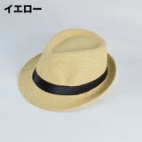 麦わら帽子 ストローハット 中折れハット | PlusNao | 詳細画像5