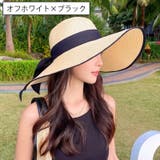麦わら帽子 レディース つば広ハット | PlusNao | 詳細画像4