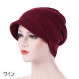 キャスケット帽 つば付き ターバンキャップ風 | PlusNao | 詳細画像12 