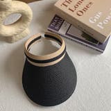 サンバイザー 麦わら帽子 レディース | PlusNao | 詳細画像7