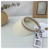 サンバイザー 麦わら帽子 レディース | PlusNao | 詳細画像8