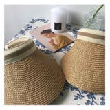 サンバイザー 麦わら帽子 レディース | PlusNao | 詳細画像9
