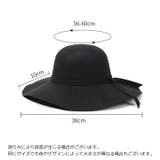 女優帽 つば広帽子 ハット | PlusNao | 詳細画像20