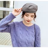 ベレー帽 ベレーキャップ 帽子 | PlusNao | 詳細画像6