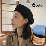 ベレー帽 レディース 婦人用 | PlusNao | 詳細画像1 