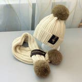 ニット帽 マフラー 2点セット | PlusNao | 詳細画像10 