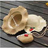 麦わら帽子 ストローハット ポシェット | PlusNao | 詳細画像6 