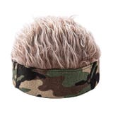 ウィッグ風帽子 メンズ フレアーヘアー | PlusNao | 詳細画像7 