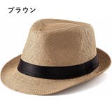 中折れ帽 中折れハット 麦わら帽子 | PlusNao | 詳細画像11