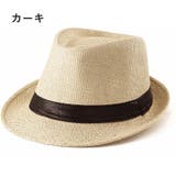 中折れ帽 中折れハット 麦わら帽子 | PlusNao | 詳細画像8