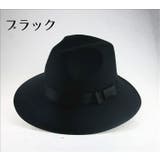 ハット 中折れ帽 ツバ広帽 | PlusNao | 詳細画像4