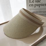 サンバイザー レディース 麦わら | PlusNao | 詳細画像18 