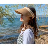 サンバイザー レディース 麦わら | PlusNao | 詳細画像6 