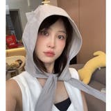 サンバイザー バラクラバ レディース | PlusNao | 詳細画像2