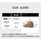 キャップ 帽子 レディース | PlusNao | 詳細画像16