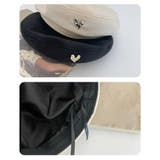 ベレー帽 ベレーキャップ レディース | PlusNao | 詳細画像10 