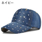 キャップ 野球帽 デニム風 | PlusNao | 詳細画像2 