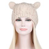 ニット帽 ニットキャップ 耳つき | PlusNao | 詳細画像5 