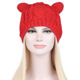 ニット帽 ニットキャップ 耳つき | PlusNao | 詳細画像7 