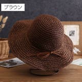 麦わら帽子 ストローハット レディース | PlusNao | 詳細画像8 