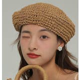 ベレー帽 帽子 かぎ編み | PlusNao | 詳細画像3 