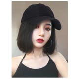 帽子ウィッグ ウィッグ付き帽子 毛付き帽子 | PlusNao | 詳細画像5 