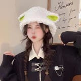 ハット 帽子 ムートン風 | PlusNao | 詳細画像2 