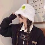 ハット 帽子 ムートン風 | PlusNao | 詳細画像4 