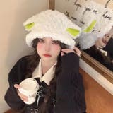 ハット 帽子 ムートン風 | PlusNao | 詳細画像6 