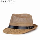 麦わら帽子 ストローハット 中折れハット | PlusNao | 詳細画像8 