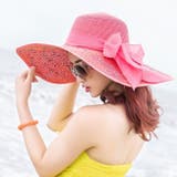 女優帽 麦わら帽子 ストローハット | PlusNao | 詳細画像13 