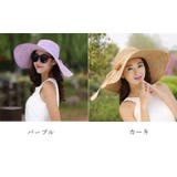 女優帽 麦わら帽子 ストローハット | PlusNao | 詳細画像15 
