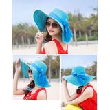 女優帽 麦わら帽子 ストローハット | PlusNao | 詳細画像9 