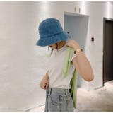 バケットハット 帽子 デニム | PlusNao | 詳細画像6 
