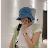 バケットハット 帽子 デニム | PlusNao | 詳細画像9 